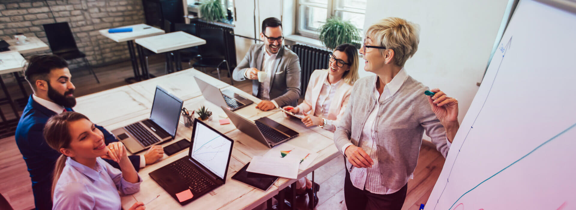 image of 2 women in an office setting